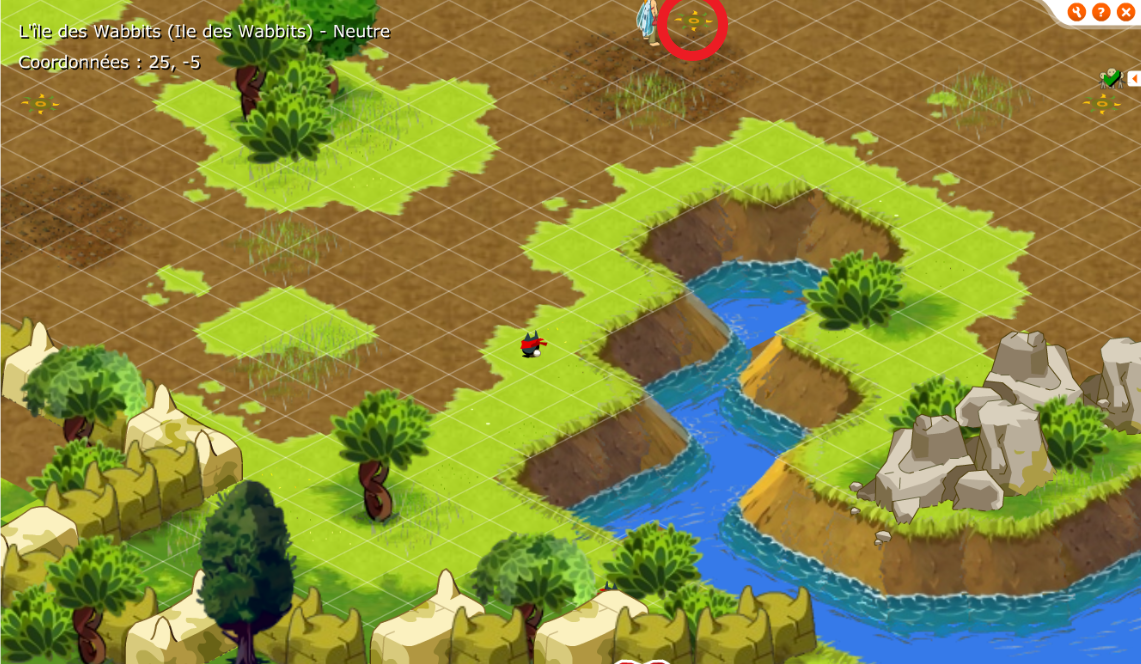 Dofus Retro Château Wa Wabbit, comment y accéder, quel est le chemin pour la panoplie avec les
